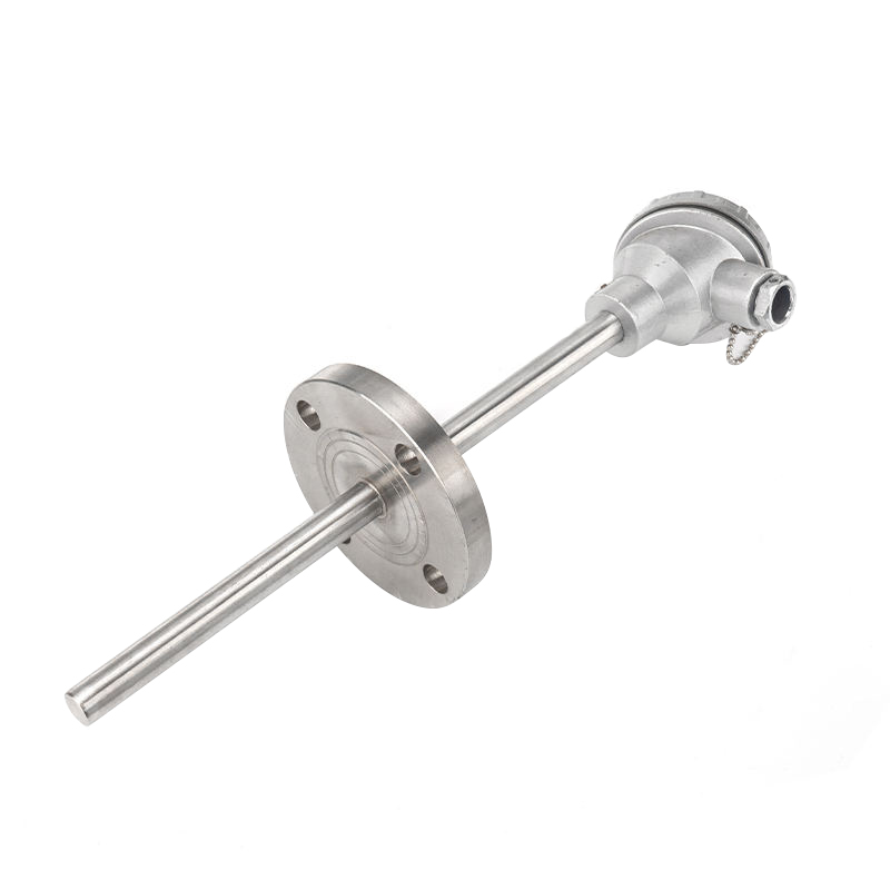 Movable flange thermocouple