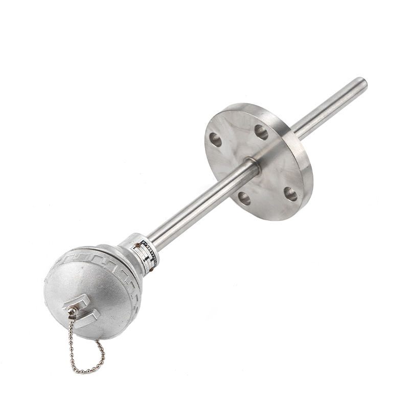 Nakapirming flange thermocouple