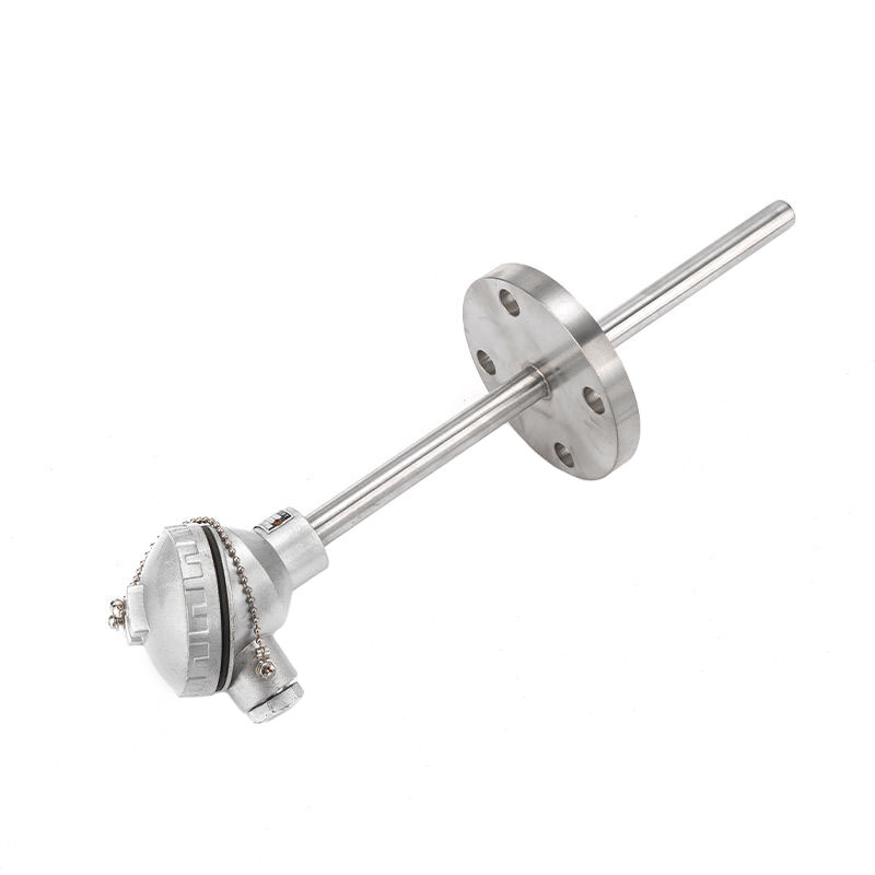 Nakapirming flange thermocouple