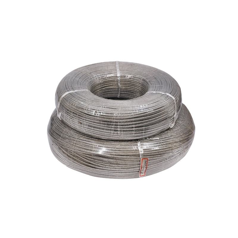 Glass fiber mataas na temperatura hindi kinakalawang na asero tinirintas thermocouple compensation wire
