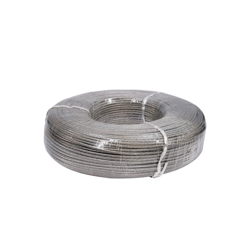 Glass fiber mataas na temperatura hindi kinakalawang na asero tinirintas thermocouple compensation wire