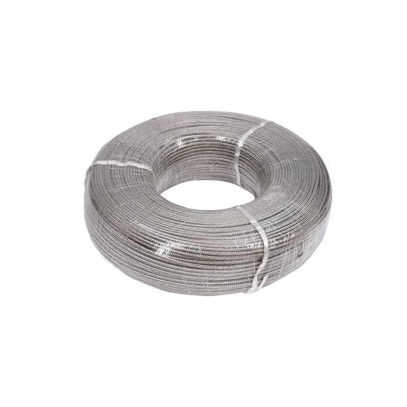 Glass fiber mataas na temperatura hindi kinakalawang na asero tinirintas thermocouple compensation wire