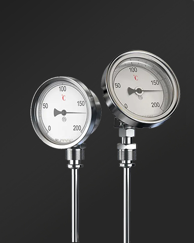 Bimetallic thermometer