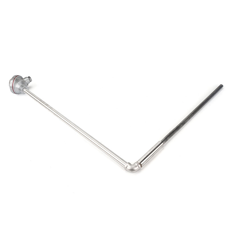 Type K thermocouple para sa industrial wear-resistant L-type thermocouple furnace aluminum crucible