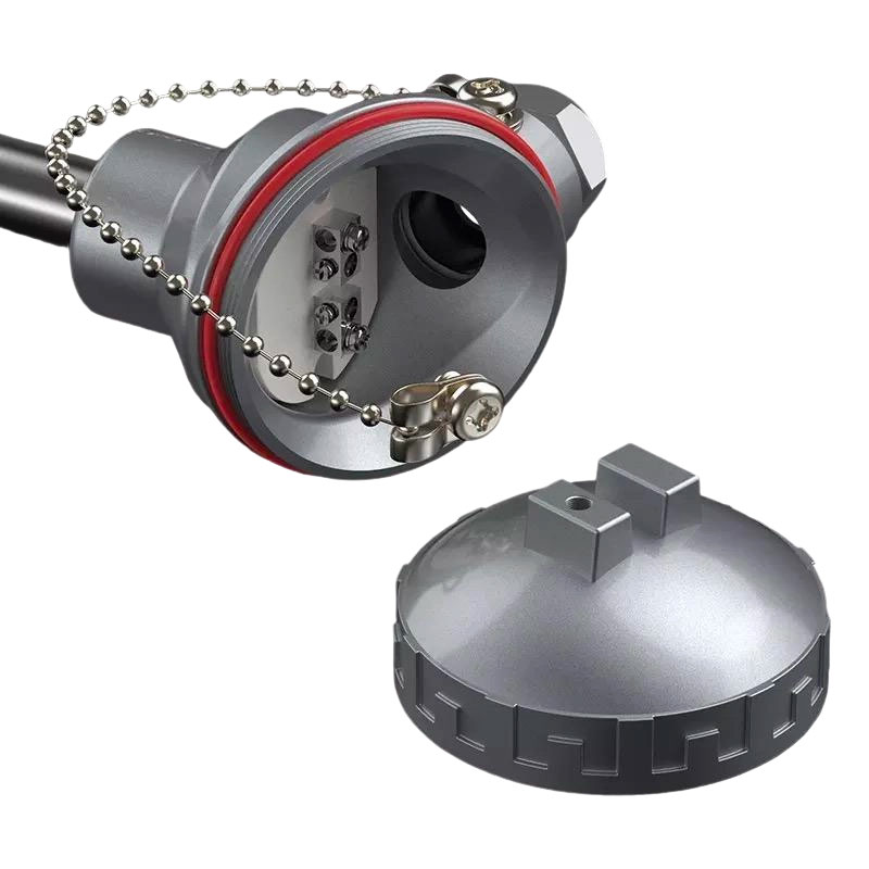 Sensor ng pang-industriyang furnace na may mataas na temperatura Hindi kinakalawang na asero probe 1200°C K-type na thermocouple sensor