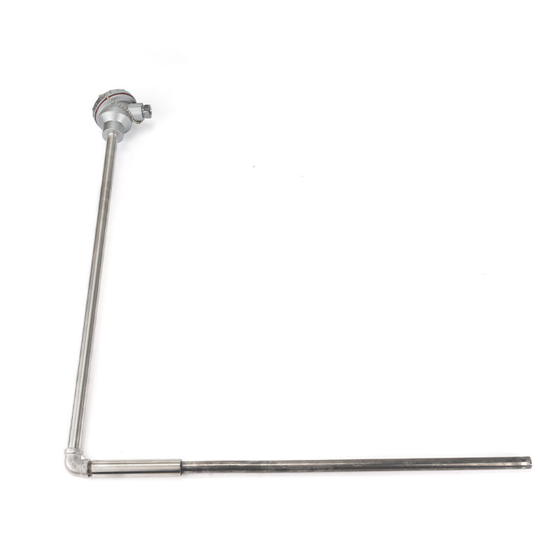 Type K thermocouple para sa industrial wear-resistant L-type thermocouple furnace aluminum crucible