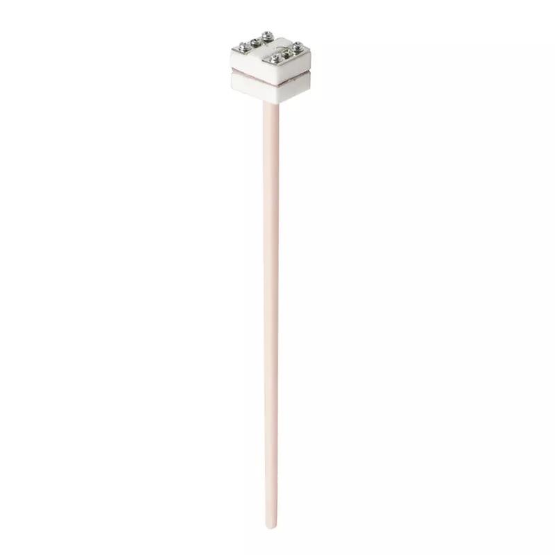 0.2–0.4 mm wire diameter Uri S/B/R platinum-rhodium thermocouple furnace high-temperature sensor probe para sa mga tinunaw na metal
