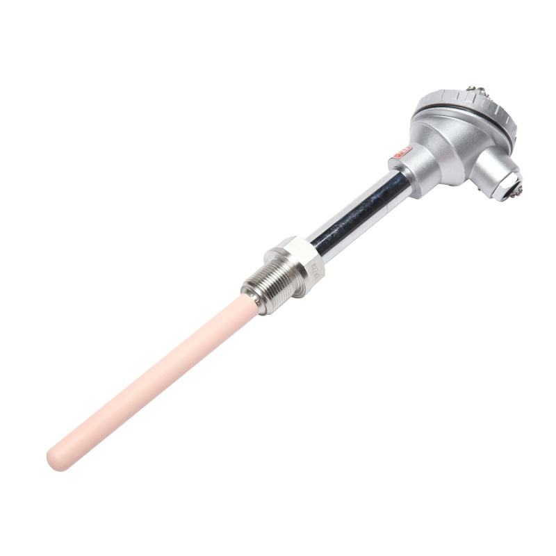 0.2–0.4 mm wire diameter Uri S/B/R platinum-rhodium thermocouple furnace high-temperature sensor probe para sa mga tinunaw na metal