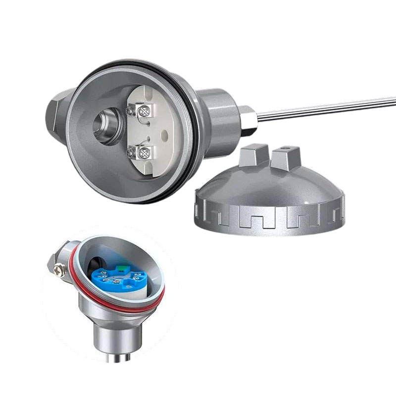 Sensor ng pang-industriyang furnace na may mataas na temperatura Hindi kinakalawang na asero probe 1200°C K-type na thermocouple sensor
