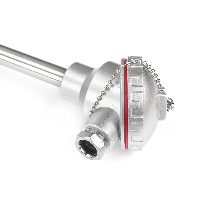 Type K thermocouple para sa industrial wear-resistant L-type thermocouple furnace aluminum crucible