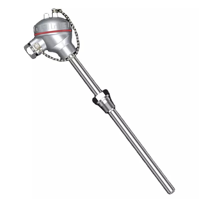 Sensor ng pang-industriyang furnace na may mataas na temperatura Hindi kinakalawang na asero probe 1200°C K-type na thermocouple sensor
