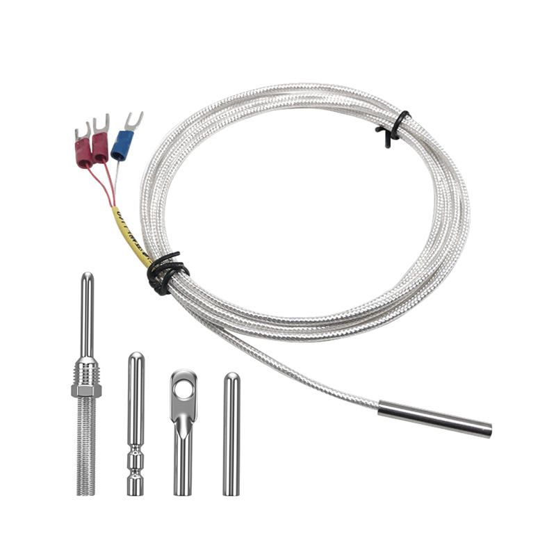 WZP-035 PT100 Probe 5 × 35mm Cable 1–20m Platinum Resistance Thermometer RTD Corrosion-Resistant Waterproof Anti-Corrosion Temperature Sensor