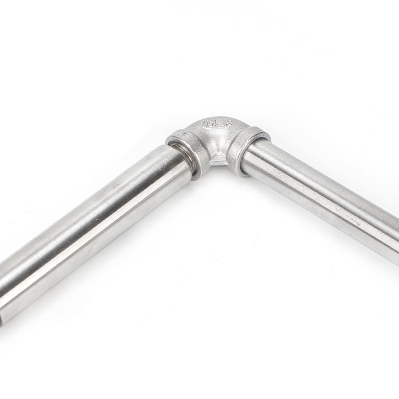 Type K thermocouple para sa industrial wear-resistant L-type thermocouple furnace aluminum crucible