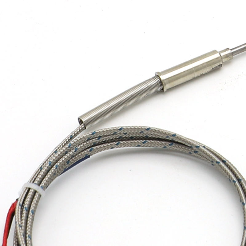 Pang-industriya na Pagsukat ng Temperatura Hindi kinakalawang na Asero High-Precision PT100 Temperature Sensor RTD Temperature Monitor