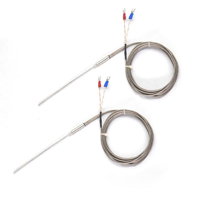 Pang-industriya na Pagsukat ng Temperatura Hindi kinakalawang na Asero High-Precision PT100 Temperature Sensor RTD Temperature Monitor