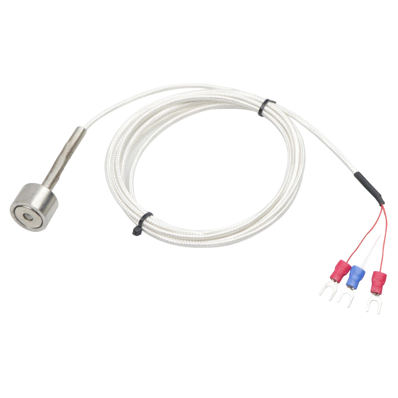 Magnetic PT100K temperature sensor na may magnetised platinum resistance thermometer (RTD) Malakas na magnetic attraction para sa mga thermocouples