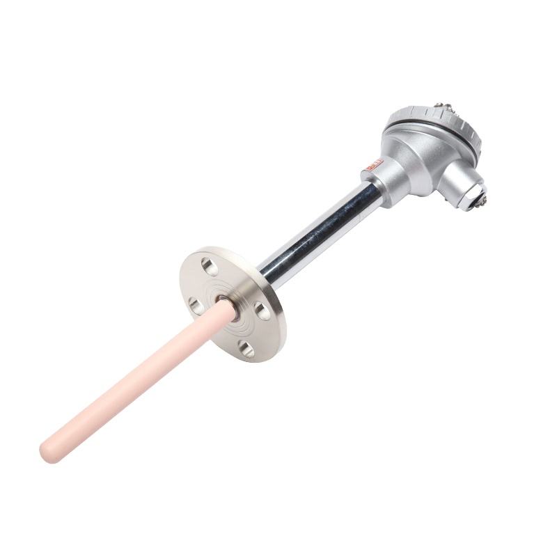 0.2–0.4 mm wire diameter Uri S/B/R platinum-rhodium thermocouple furnace high-temperature sensor probe para sa mga tinunaw na metal