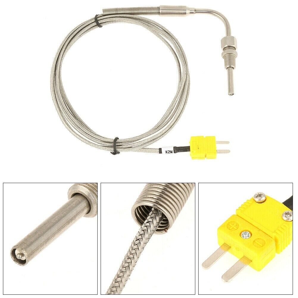 Custom-made EGT high-temperature thermocouple K-type L-shaped exhaust probe sensor