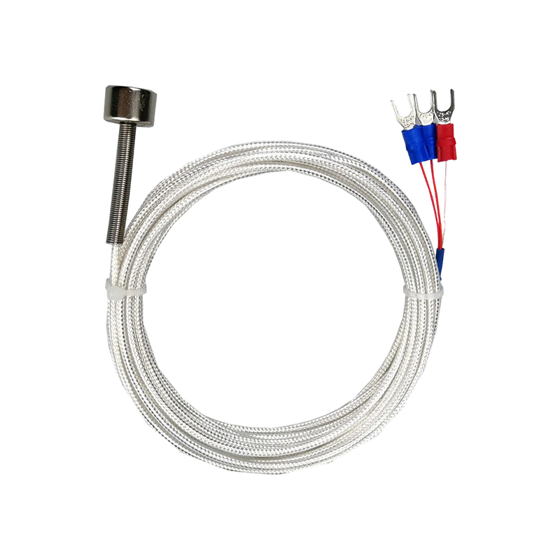 Magnetic PT100K temperature sensor na may magnetised platinum resistance thermometer (RTD) Malakas na magnetic attraction para sa mga thermocouples