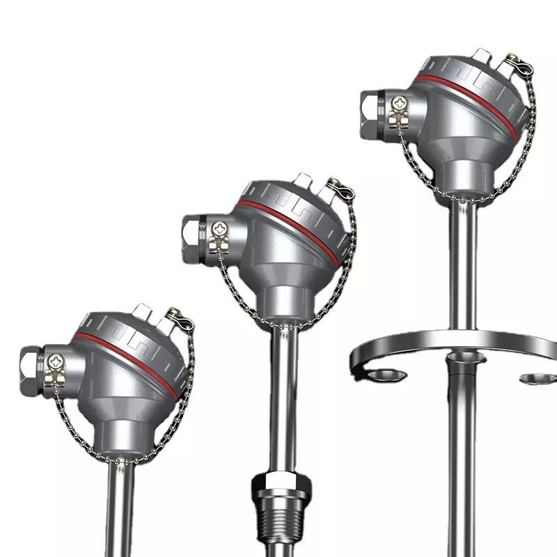 Sensor ng pang-industriyang furnace na may mataas na temperatura Hindi kinakalawang na asero probe 1200°C K-type na thermocouple sensor