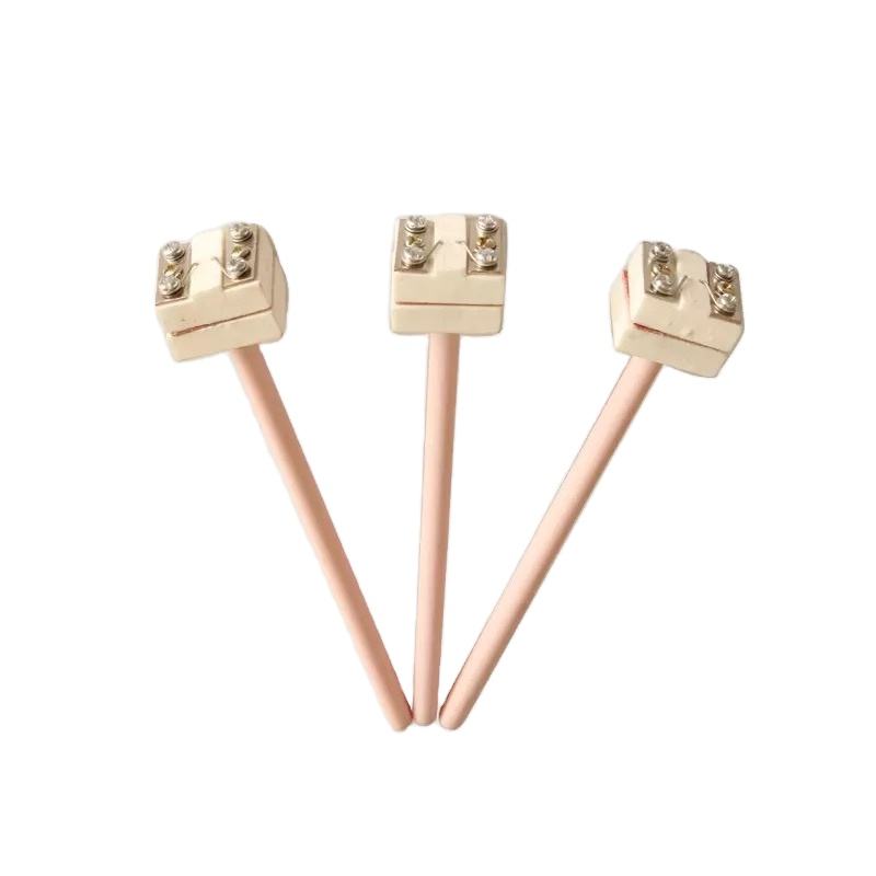Industrial 1800°C High-Temperature BRS Platinum-Rhodium Ceramic Thermocouple